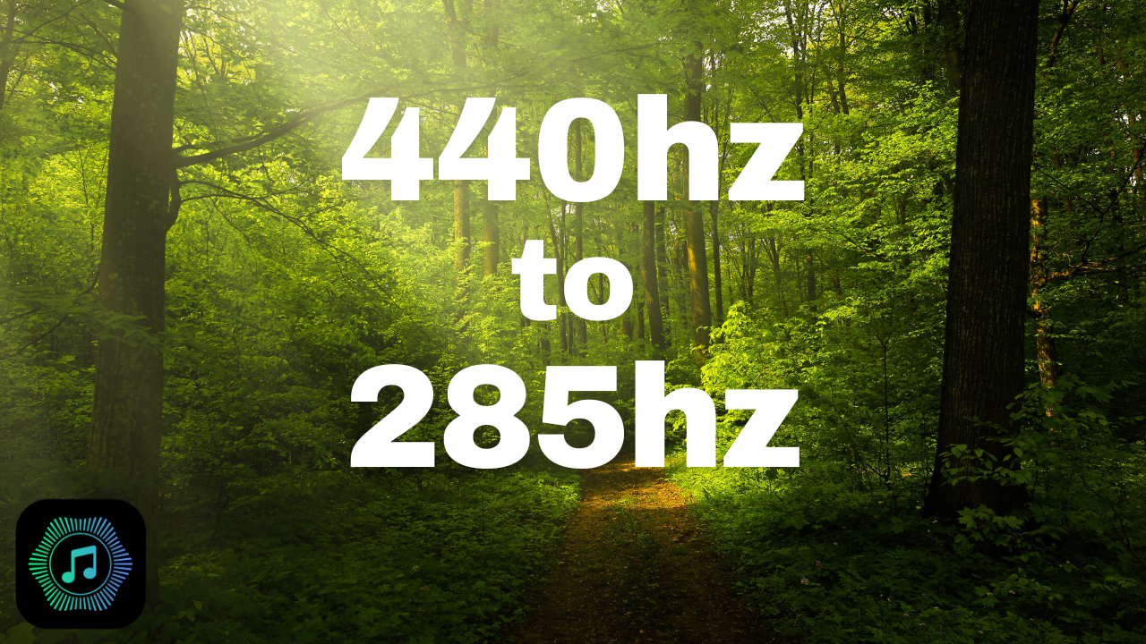 How to Retune any Song to 285hz for FREE!